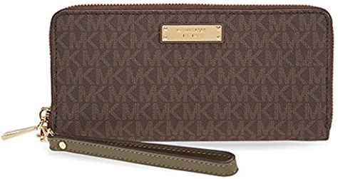 Amazon.com: Michael Kors Logo Continental Wristlet